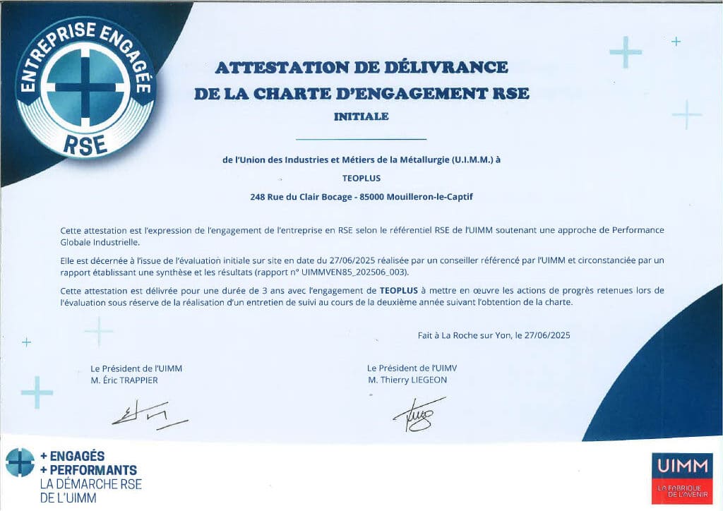 charte engagement RSE UIMM