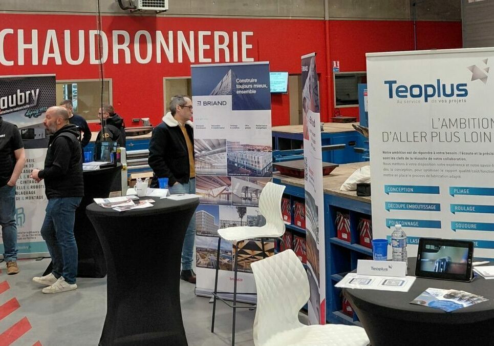teoplus aux portes ouvertes de la fab'académy espace formation chaudronnerie